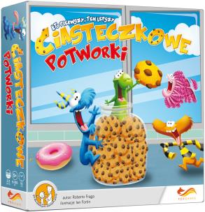 Okładka książki Ciasteczkowe potworki