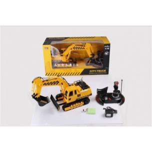 Opakowanie City Truck zdalnie sterowana koparka z pługiem