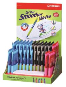 Opakowanie Długopis Stabilo Performer+ x-fine display 100 sztuk