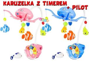 Opakowanie Duża karuzelka z projektorem ośmiornica + pilot