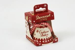 Opakowanie Dzwonek świąteczny - cudowna babcia