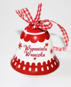 Opakowanie Dzwonek świąteczny - wspaniała wnuczka