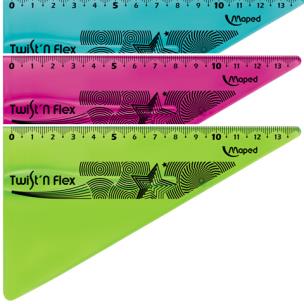 Opakowanie Ekierka Twist'n flex niełamliwa 15 cm