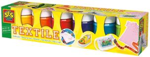 Opakowanie Farby do malowania tkanin - 6 modnych kolorów