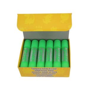 Opakowanie Farby w sztyfcie playcolor instant jasnozielony 12 sztuk