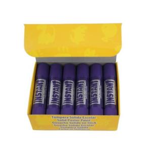 Opakowanie Farby w sztyfcie playcolor instant kolor fioletowy 12 sztuk