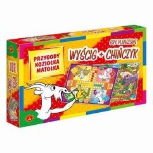Opakowanie Gra - 2w1 Wyścig + Chińczyk Koziołek Matołek ALEX