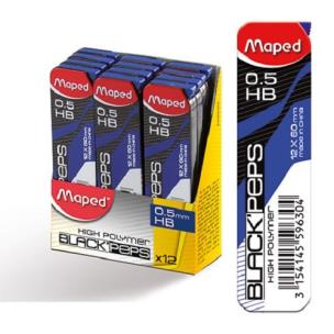 Opakowanie Grafity hb 0,5mm 12 sztuk