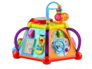 Opakowanie Grająca multifunkcyjna edukacyjna kostka światła