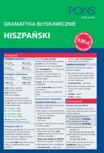 Okładka książki Gramatyka błyskawicznie hiszpański