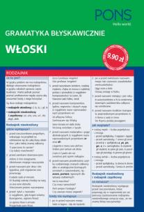 Okładka książki Gramatyka błyskawicznie włoski
