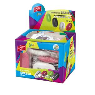 Opakowanie Gumka szkolna 36 sztuk