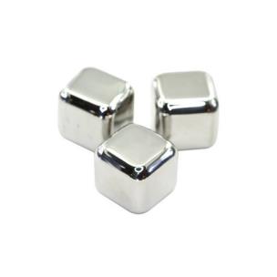 Opakowanie Kamienie lodowe - stalowe kostki lodu błyszczące