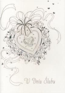 Opakowanie Karnet ślubny B6 Premium 19 (5szt)