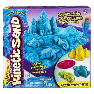 Opakowanie Kinetic Sand - podwodny świat + foremki 454g nieb.
