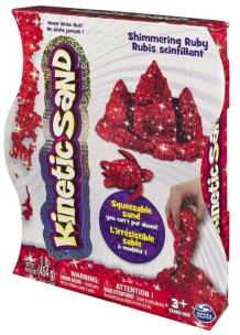 Opakowanie Kinetic Sand - połyskujący piasek 454g czerwony
