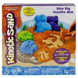 Opakowanie Kinetic Sand - wykopalisko dinozaurów 340g