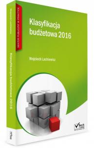 Okładka książki Klasyfikacja budżetowa 2016