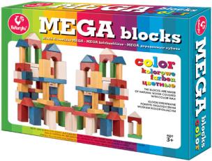 Opakowanie KLOCKI DREWNIANE MEGA PAK KOL BPZ-KUKURYKU