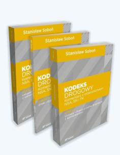 Okładka książki Kodeks drogowy komentarz z orzecznictwem NSA, SN i