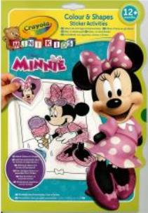 Opakowanie Kolorowanka Kształty i kolory Minnie CRAYOLA