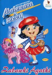 Okładka książki Kolorowanki wodne. Zabawki Agatki