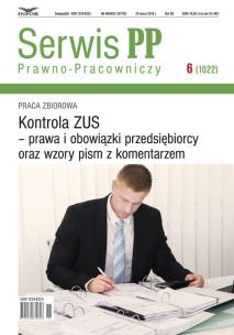 Okładka książki Kontrola ZUS-prawa i obowiazki przedsiębiorcy oraz wzory pism z kom.