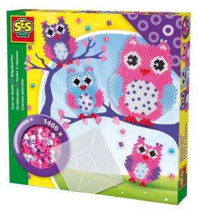 Opakowanie Koralikowe prasowanki - sowa