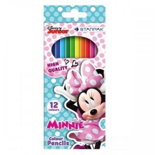 Opakowanie Kredki ołówkowe 12 kolorów Minnie