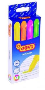 Opakowanie Kredki żelowe z funkcją zakreślacza 4 kolory JOVI