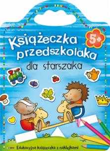 Okładka książki Książeczka przedszkolaka dla starszaka od 5 lat