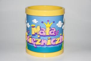 Opakowanie Kubek imienny dla dziecka Mała księżniczka