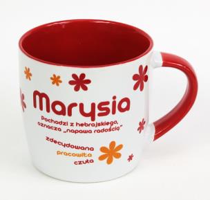 Opakowanie Kubek imienny Marysia
