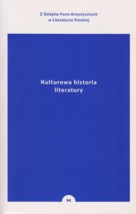 Opakowanie Kulturowa historia literatury