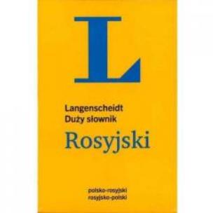 Okładka książki Langenscheidt Duży Słownik Rosyjski 2015