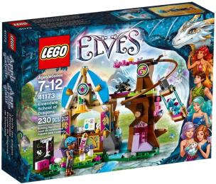 Okładka książki Lego Elves Szkoła Smoków w Elvendale