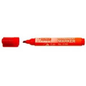 Opakowanie Marker 2160 perm. ścięty czerwony (12szt) D.RECT
