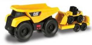 Okładka książki Mini Trailer Teams - Wywrotka z ładowarką DUMEL