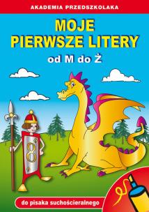 Okładka książki Moje pierwsze litery od M do Ż