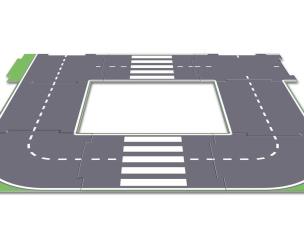 Opakowanie MultiGO zestaw 8szt. dwustronnych dróg