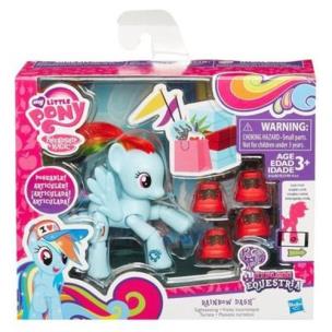 Okładka książki My Little Pony Kucyk do pozowania Rainbow Dash