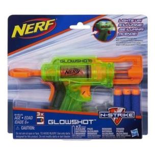 Opakowanie Nerf Glowshot Świecący pistolet