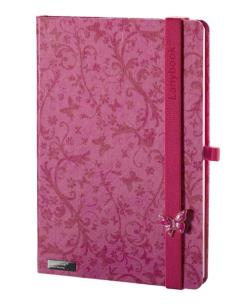 Opakowanie Notatnik A6 Butterfly Spirit fuksja