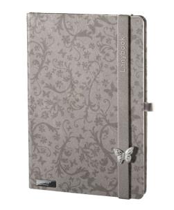Opakowanie Notes A5 Butterfly Spirit szary kratka