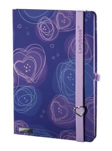 Opakowanie Notes A5 Dreamy Love niebieski kratka