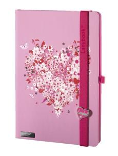 Opakowanie Notes A5 Lovestruck czerwony kratka