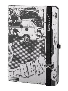 Opakowanie Notes A5 Urban Hero czarny 119 kratka