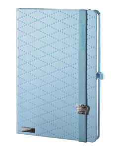 Opakowanie Notes A6 Glamorous Beauty niebieski linia