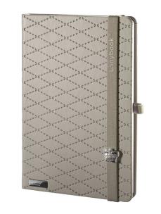 Opakowanie Notes A6 Glamorous Beauty szary linia