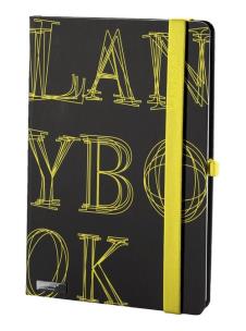 Opakowanie Notes A6 LYO czarny kratka